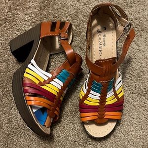 Mexican Authentic artisanal high heels